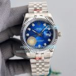 Replica Rolex Datejust 2 Blue Dial Fluted Bezel Jubilee Watch 41mm